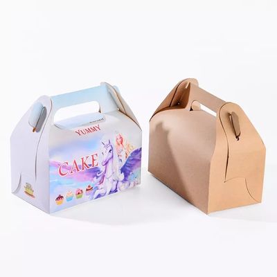 Pantone ha personalizzato la verniciatura piegante impermeabile al grasso del contenitore di carta di scatola di imballaggio per alimenti