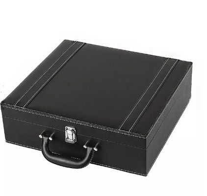 Goffratura fatta a mano del contenitore di regalo della bottiglia di vino di BRANDY Wine Packaging Boxes del WHISKEY
