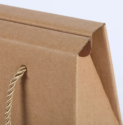 I contenitori di imballaggio su ordinazione del cartone della bottiglia, contenitore d'imballaggio di carta di vino per portano