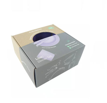 Logo Folding Cardboard Box Packaging su ordinazione per il padellame delle stoviglie