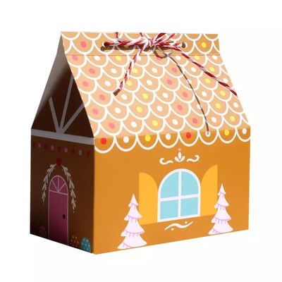 La Camera modella i contenitori di regalo di Natale per il cartone eliminabile di Candy