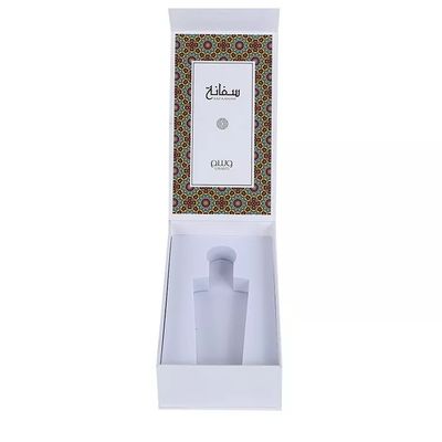 Contenitore di regalo biodegradabile dell'oro e del nero, cartone Matte Packaging Box With Insert