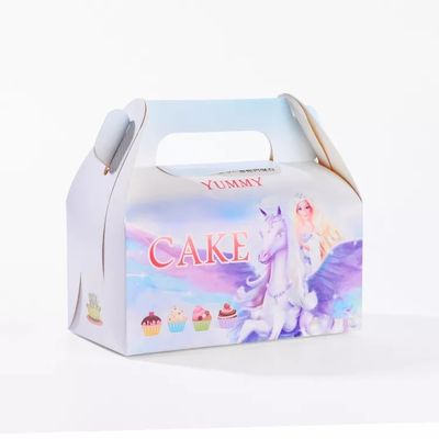 Pantone ha personalizzato la verniciatura piegante impermeabile al grasso del contenitore di carta di scatola di imballaggio per alimenti