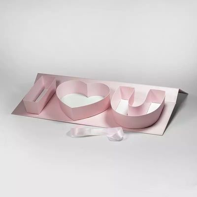 Contenitori d'imballaggio di regalo del cioccolato, contenitore di regalo di ringraziamento per il cuore quotidiano Rose Flowers di nozze