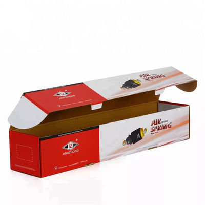 Pantone Brake Pad Box goffratura scatola di imballaggio ondulata riciclata