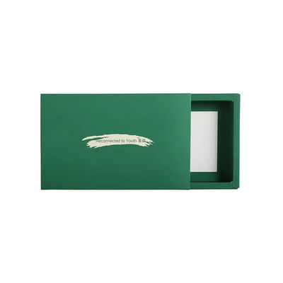 Contenitore di cuoio di unità di elaborazione di Pantone che fa scorrere la scatola pieghevole TUV del regalo del cassetto di Kraft