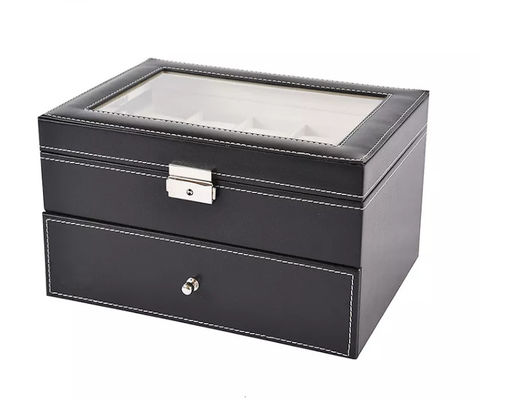 contenitori d'imballaggio d'imballaggio di legno ISO9001 di orologio della raccolta delle scatole del MDF 20pcs