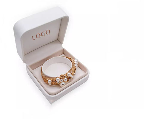 Contenitori di gioielli magnetici delle similpelle del ODM Ring Gift Boxes Logo Printed ISO9001
