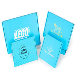 Contenitori di regalo di lusso premio della carta del cartone Logo Rectangle Type su ordinazione