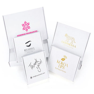 Contenitori di regalo di lusso premio della carta del cartone Logo Rectangle Type su ordinazione