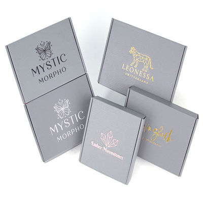 Contenitori di regalo di lusso premio della carta del cartone Logo Rectangle Type su ordinazione