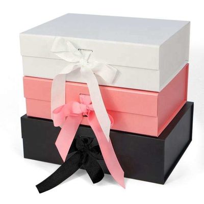 Pieghi la scatola d'imballaggio cosmetica Skincare inscatola l'imballaggio di lusso magnetico del contenitore di regalo