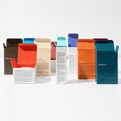 Benvenuto su ordinazione dell'OEM dei materiali di Logo Cosmetic Packaging Box Recycled