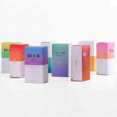 Benvenuto su ordinazione dell'OEM dei materiali di Logo Cosmetic Packaging Box Recycled
