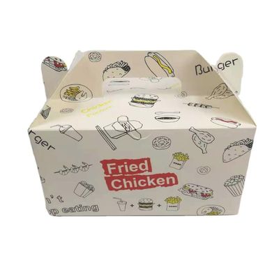 Rigidezza della scatola del ODM Fried Chicken Customized Food Packaging la buona ha riciclato