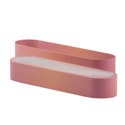 Stampa d'imballaggio rosa del contenitore di regalo del biscotto di Macaron riciclabile con la finestra