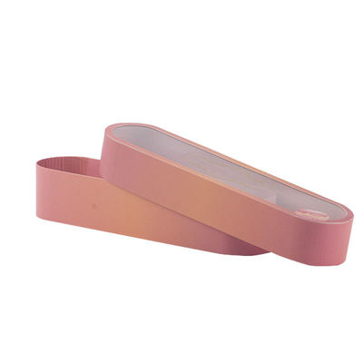 Stampa d'imballaggio rosa del contenitore di regalo del biscotto di Macaron riciclabile con la finestra