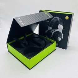 Scatola di spedizione di regalo rigida della cuffia avricolare di regalo del cartone senza fili del contenitore biodegradabile