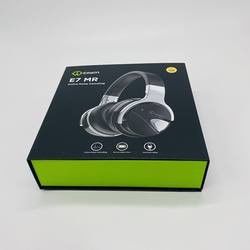 Scatola di spedizione di regalo rigida della cuffia avricolare di regalo del cartone senza fili del contenitore biodegradabile
