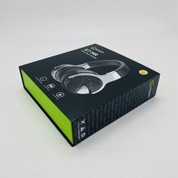 Scatola di spedizione di regalo rigida della cuffia avricolare di regalo del cartone senza fili del contenitore biodegradabile