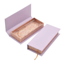 Contenitore d'imballaggio di ciglio su ordinazione di Mink Lash Boxes Recycable Private Label