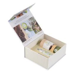 Contenitore di regalo magnetico pieghevole d'imballaggio cosmetico della scatola del quadrato di Elegent