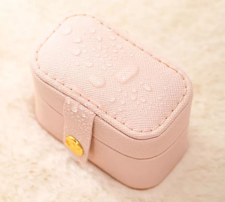 Il ODM Mini Travel Jewelry Box Organizer imprime lo SGS portatile di cuoio dell'unità di elaborazione