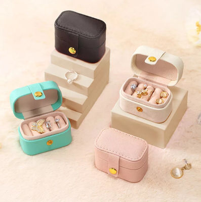 Il ODM Mini Travel Jewelry Box Organizer imprime lo SGS portatile di cuoio dell'unità di elaborazione