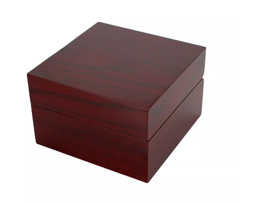 REALE guardi le scatole d'imballaggio per di legno lucido fatto a mano del regalo alto