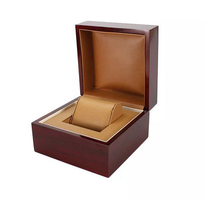 REALE guardi le scatole d'imballaggio per di legno lucido fatto a mano del regalo alto