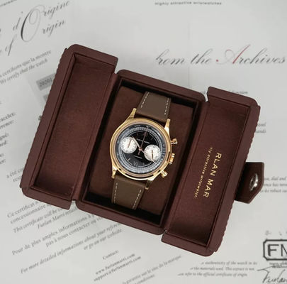 Certificazione aperta d'imballaggio dello SGS del contenitore di orologio meccanico doppia
