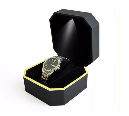 Scatola d'imballaggio dell'orologio dell'ottagono dell'OEM Scatola di orologio principale fatta a mano