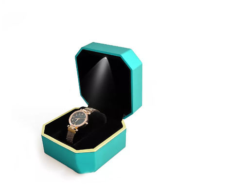 Scatola d'imballaggio dell'orologio dell'ottagono dell'OEM Scatola di orologio principale fatta a mano
