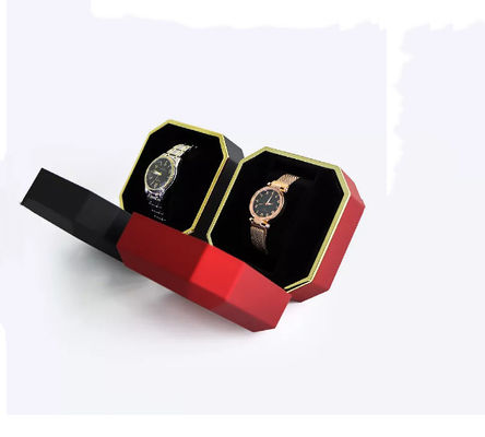 Scatola d'imballaggio dell'orologio dell'ottagono dell'OEM Scatola di orologio principale fatta a mano
