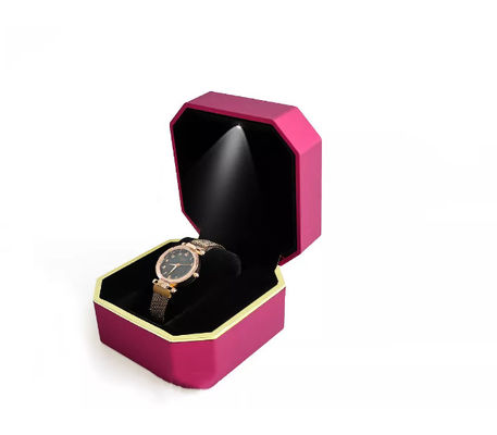 Scatola d'imballaggio dell'orologio dell'ottagono dell'OEM Scatola di orologio principale fatta a mano