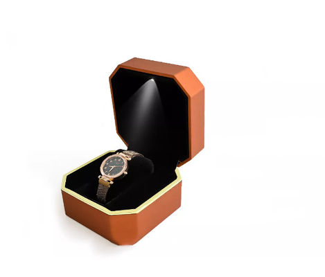 Scatola d'imballaggio dell'orologio dell'ottagono dell'OEM Scatola di orologio principale fatta a mano