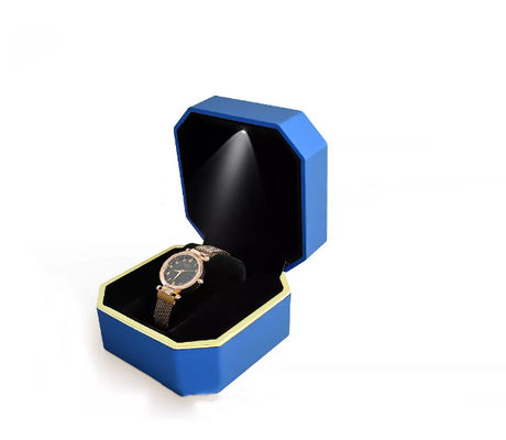 Scatola d'imballaggio dell'orologio dell'ottagono dell'OEM Scatola di orologio principale fatta a mano