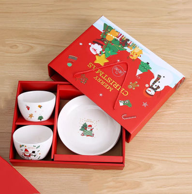 Certificato sostenibile REALE di iso del contenitore di regalo del piatto di cena della decorazione