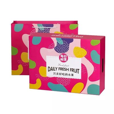 Scatola di imballaggio di verdure d'imballaggio stampata su ordinazione del ODM dell'OEM dei contenitori di frutta