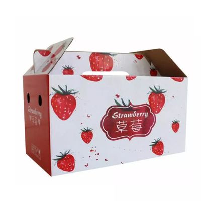 Cartone ondulato d'imballaggio del contenitore di verdure di frutta fresca riciclabile