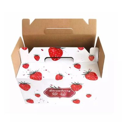 Cartone ondulato d'imballaggio del contenitore di verdure di frutta fresca riciclabile