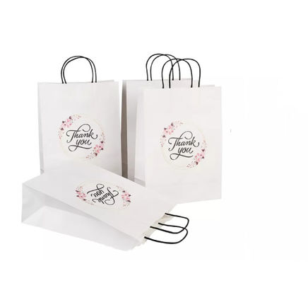 Verniciatura dello SGS della borsa riciclato borsa della carta kraft di carta kraft Brown