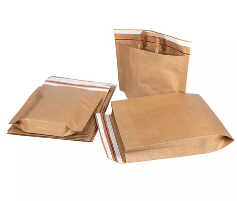 Iso biodegradabile di Tote Bag della carta kraft della borsa CMYK di carta kraft