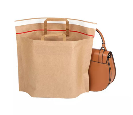 Iso biodegradabile di Tote Bag della carta kraft della borsa CMYK di carta kraft