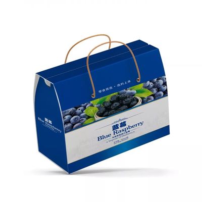 Contenitore di imballaggio dell'uva del cartone ondulato Dia9cm*H16cm riciclabile
