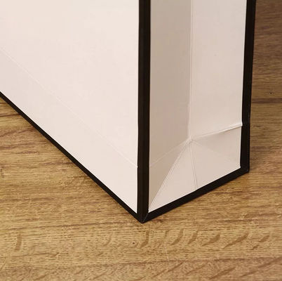Iso riciclabile della borsa del regalo della maniglia della corda del cartone della borsa di carta kraft