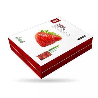 Rettangolo ondulato di scatole di cartone personalizzate per frutta e verdura