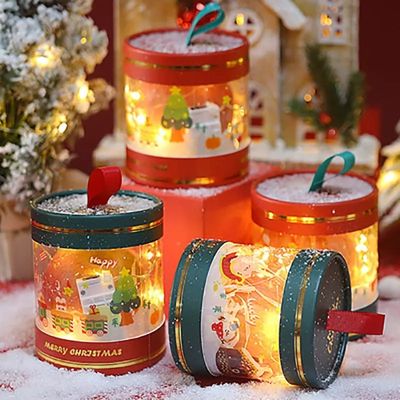 Regalo riciclabile della maglietta di Eve Box Cuboid Shape For di Natale del cartone