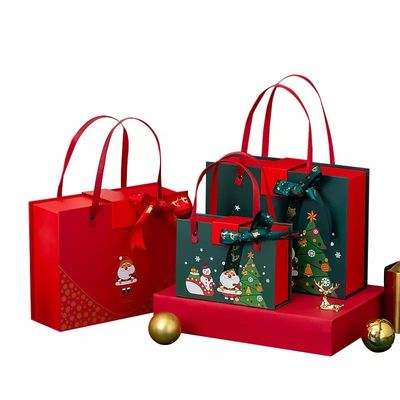 L'iso dei contenitori di regalo del cartone di Natale di PMS la scatola di Natale ondulata di carta patinata