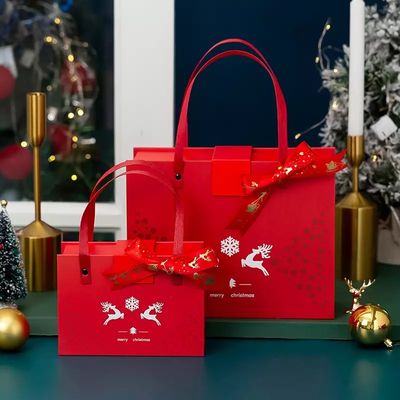 L'iso dei contenitori di regalo del cartone di Natale di PMS la scatola di Natale ondulata di carta patinata